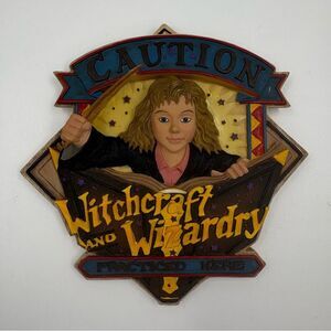 Vintage Enesco Harry Potter Hermione Granger Ceramic Wall‎ Plaque 2000